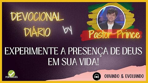 COLOQUE DEUS NA SUA VIDA! | Pastor Prince | DEVOCIONAL para meditação