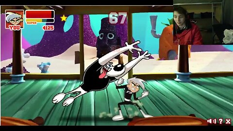 Dudley Puppy VS Danny Phantom In A Nickelodeon Super Brawl 2 Battle With Live Commentary