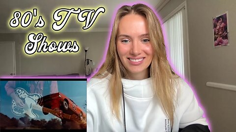 Russian Girl Watches 80's TV Show Intros For The First Time!