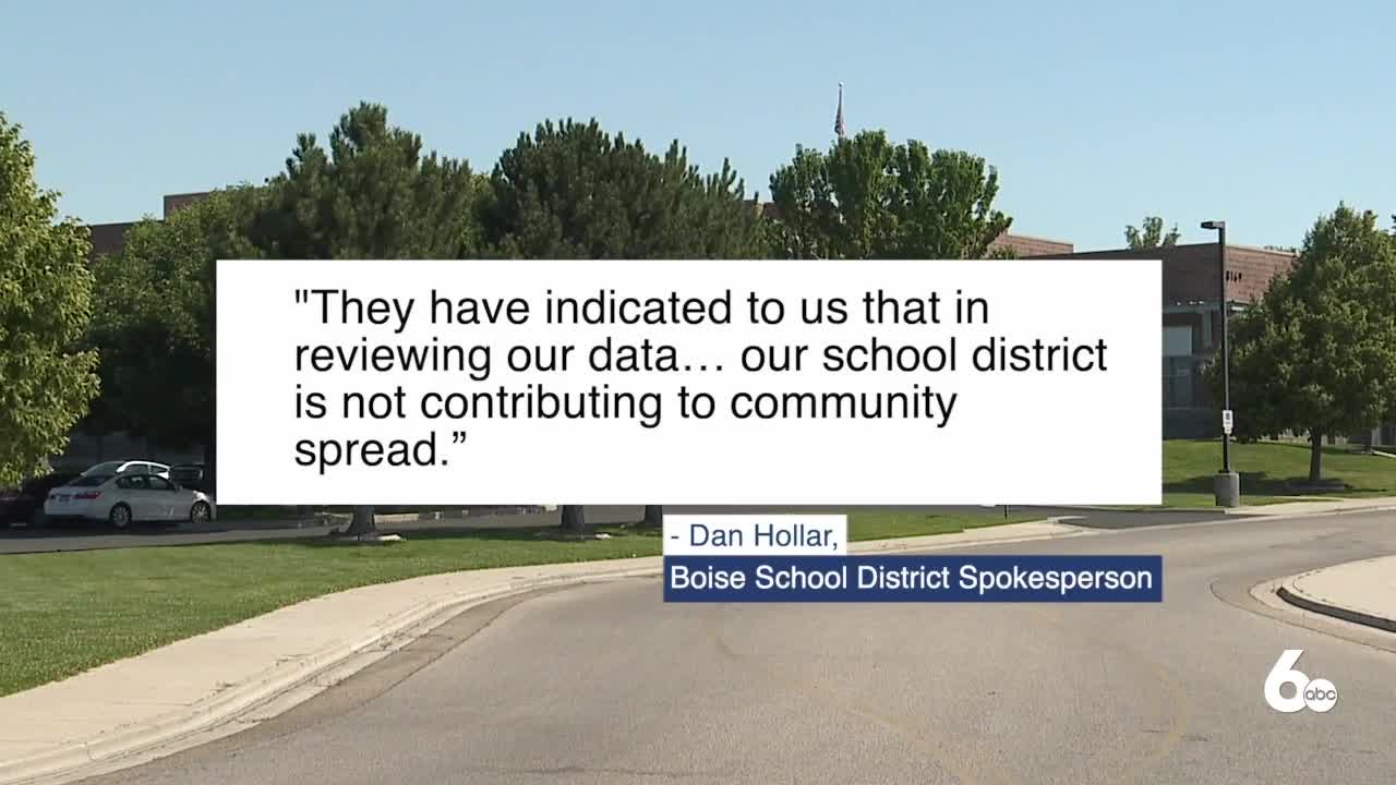 Safely back to school: Boise School District proceeds with phased hybrid learning model despite Ada County's "likely" return to CDH's Red Category