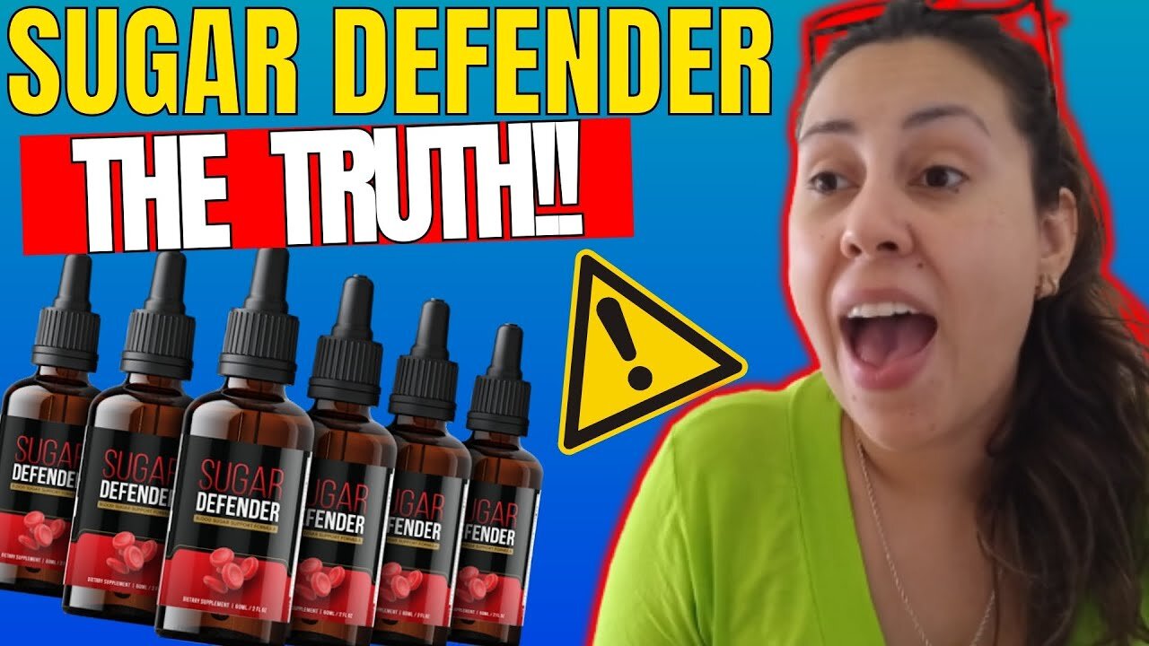 SUGAR DEFENDER - ((🚫🚨THE TRUTH!🚨🚫)) - Sugar Defender Review - Sugar Defender Drops Reviews