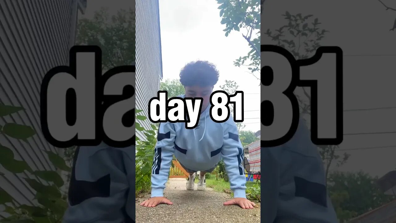 100 Push-ups Everyday Day 81