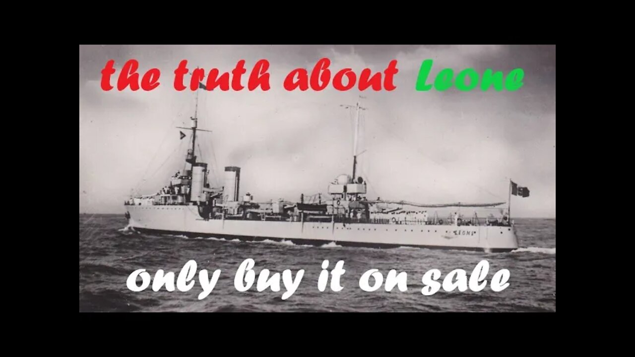 Leone First Match (World of Warships Legends)