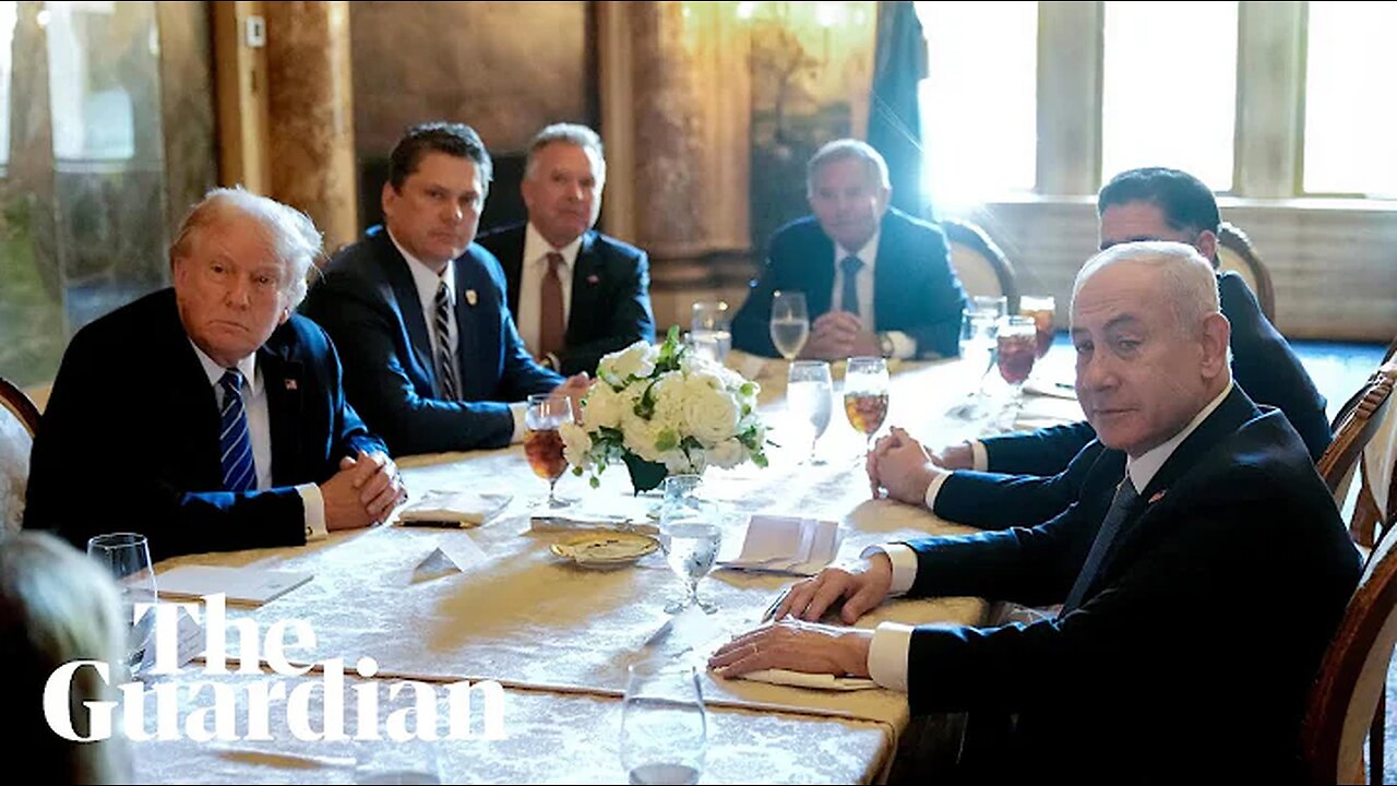 Trump, Netanyahu speak on war in Gaza during Mar-a-Lago meeting