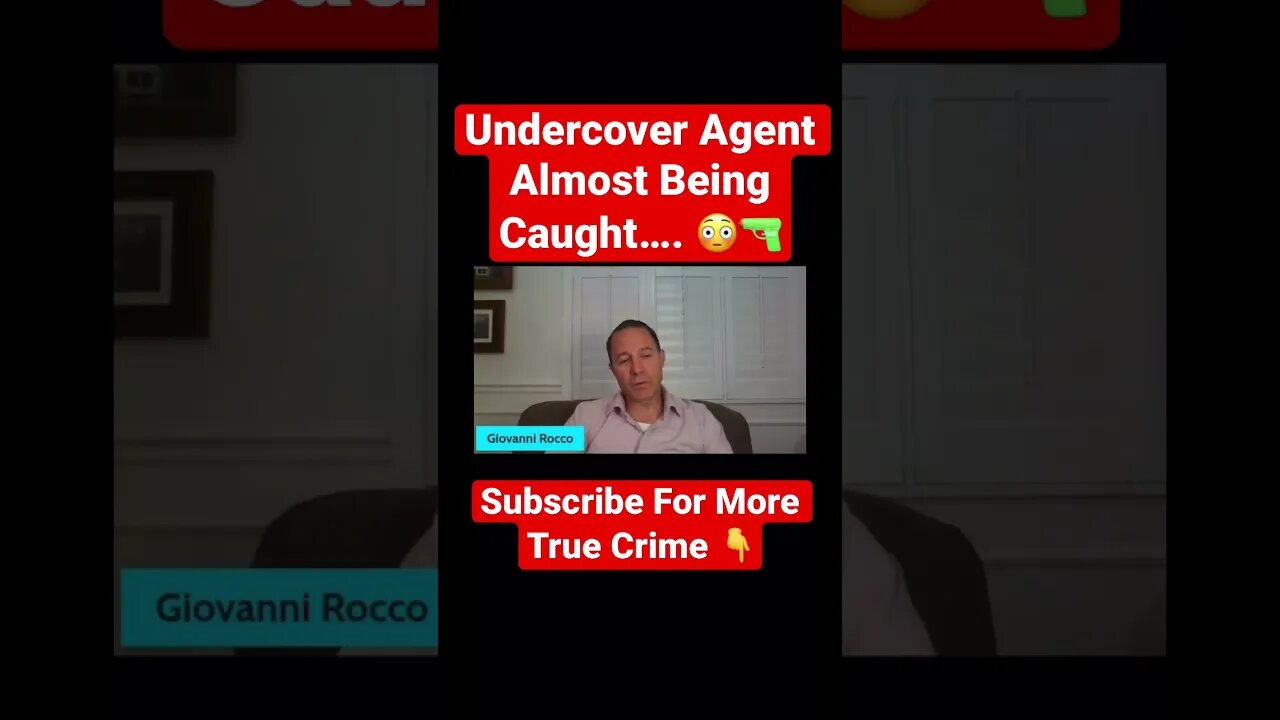 Undercover Agent Almost Being Caught…. 😳🔫 #undercover #fbi #police #cop #dea #gun #crime