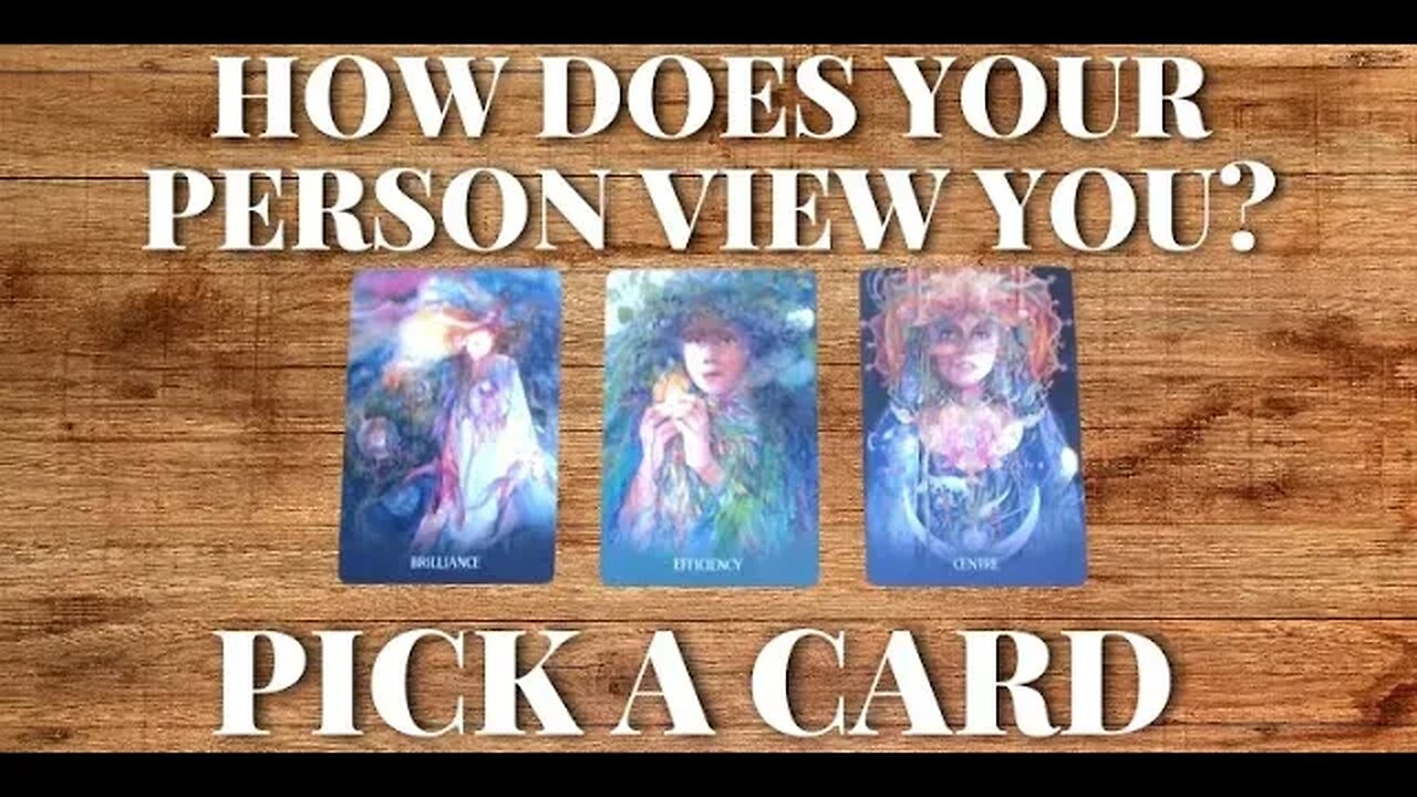 How Does Your Person View You?👀 How Do They See You?🔮 (Pick a Card Tarot Reading) 🔮 In-Depth Details