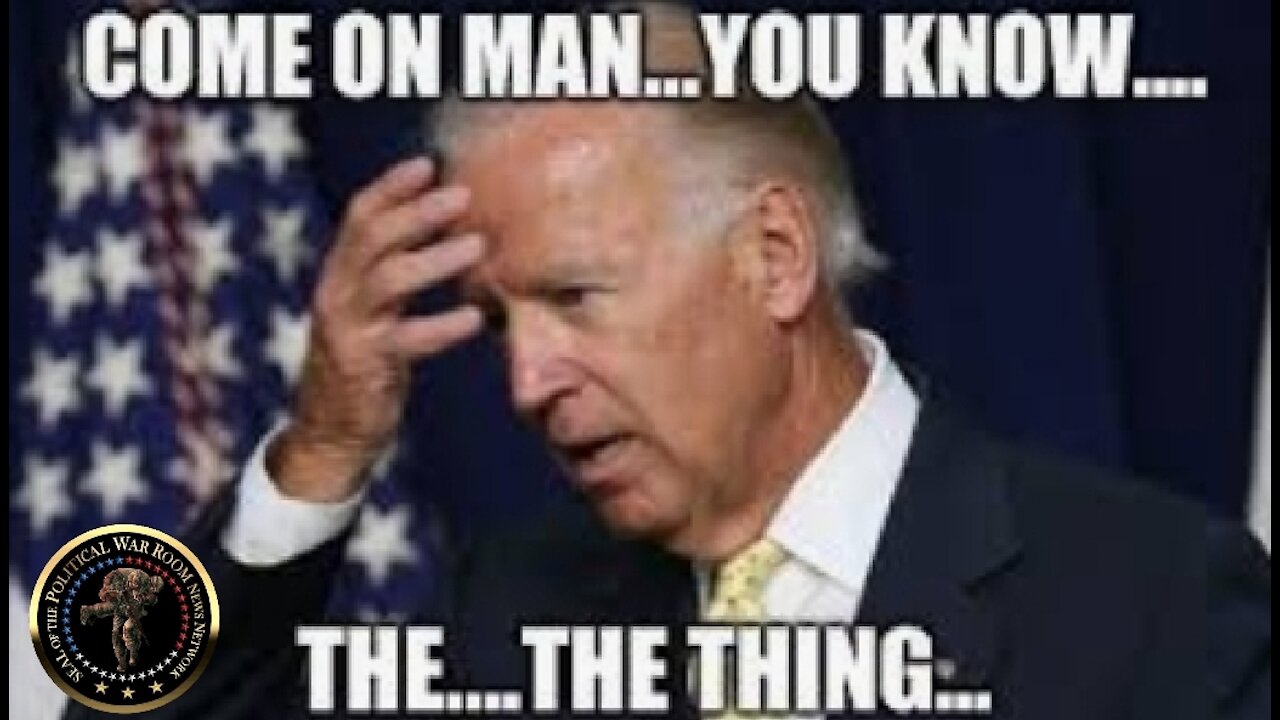 JOE BIDEN "COME ON MAN" PUT ONE COHERENT SENTENCE TOGETHER, JUST ONE