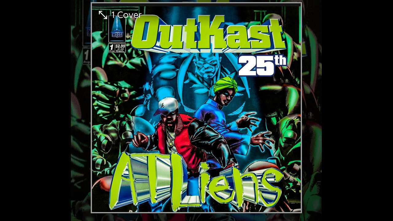Music/ album review series. OutKast Atliens 1996. #music #album #musicreview #outkast #shorts