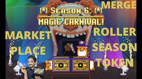ROLLERCOIN - Atualizações/Merge/Nova Season/Marketplace/Roller Token Season