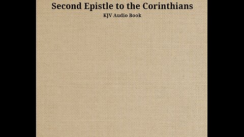 II Corinthians - Ch 8 - KJV