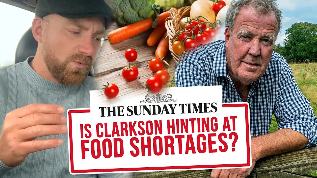 Is Jeremy Clarkson hinting at PLANNED FOOD SHORTAGES via Farming legislation?