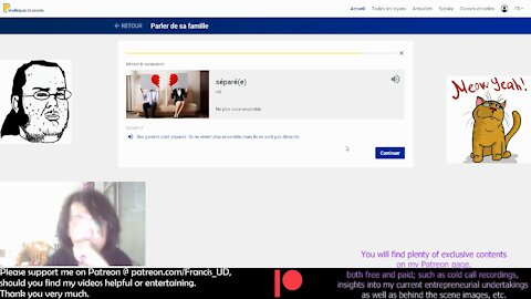 Revising the basics I've learned so far about French Language