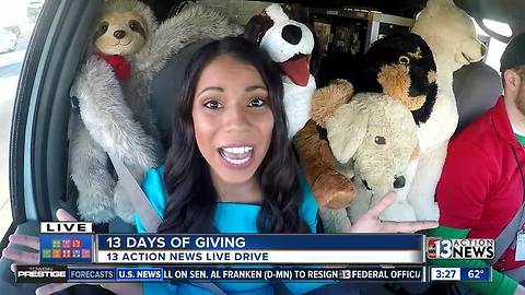 On the way to the Las Vegas Rescue Mission | 13 Days of Giving