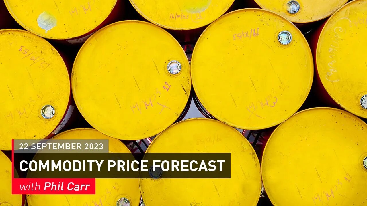 COMMODITY REPORT: Gold, Silver & Crude Oil Price Forecast: 22 September 2023