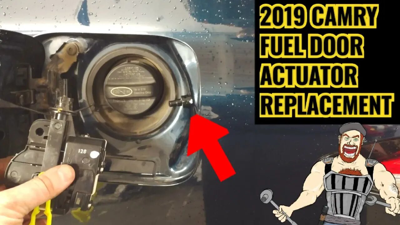 2019 TOYOTA CAMRY FUEL DOOR ACTUATOR REPLACEMENT