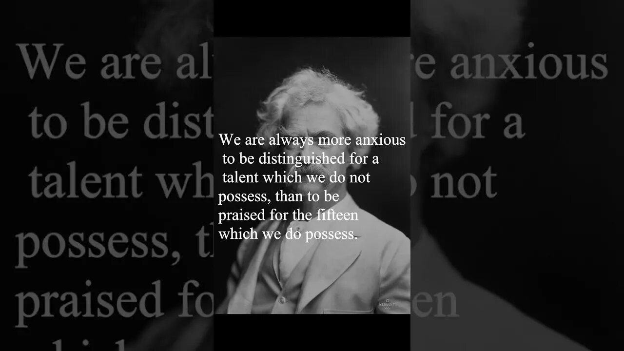 Mark Twain Quote - We are always more anxious...