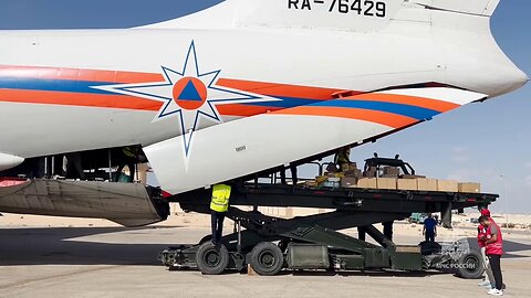 More Russian Government transport planes carrying aid for Palestinians