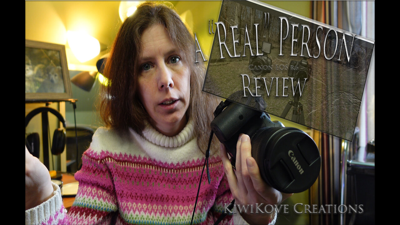 a "Real Person" talking about Cameras {canon r6, r5, rp and 7dm2 _ w/sony zv1}