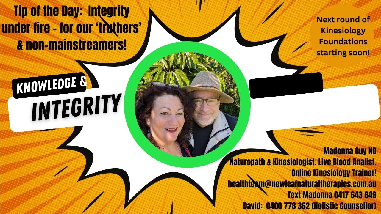 Tip of the Day - maintaining integrity under fire, pressure and stress.