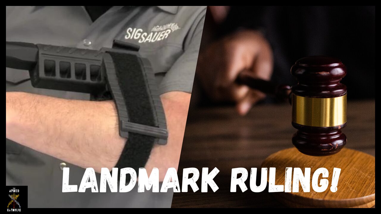 Judge Defends Second Amendment, Overturns Biden's Brace Ban! #2anews
