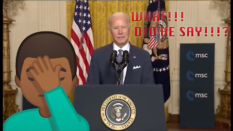 Joe Biden Says The N' Word