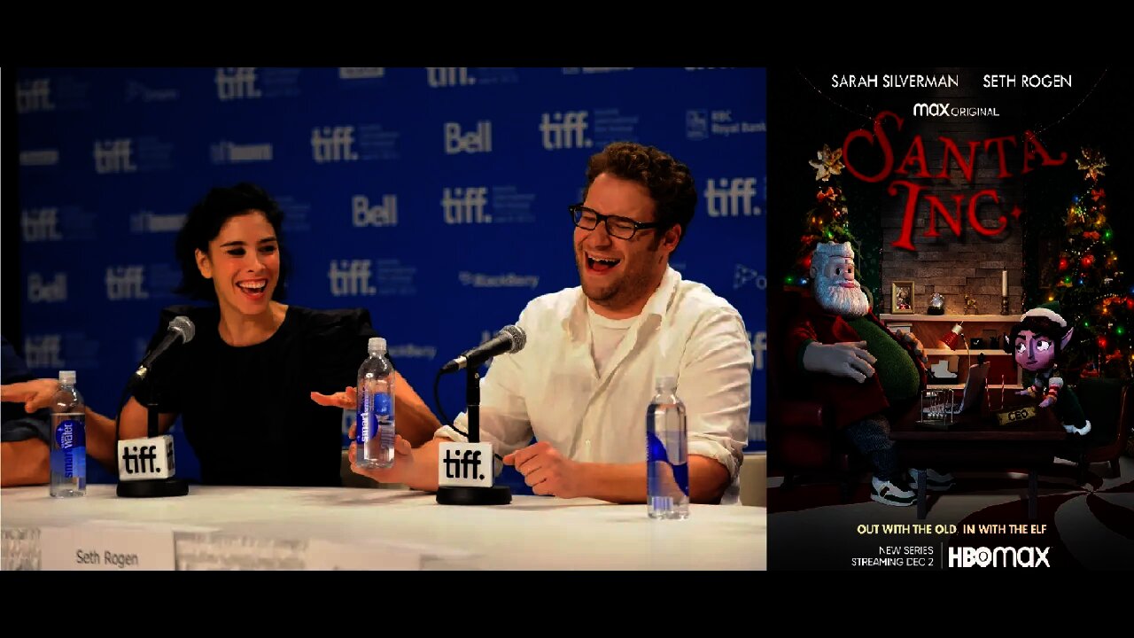 CHOSEN PEOPLE aka RACIAL INSTIGATORS Seth Rogen & Sarah Silverman's Misandrist & Racist SANTA INC.