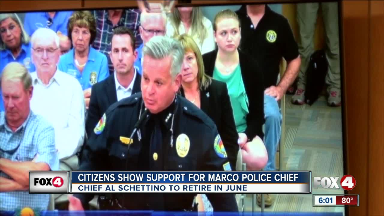 Citizens show support for retiring Marco Island police