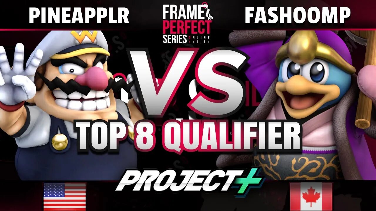 FPS5 Online - Pineapplr (Wario) vs. Fashoomp (King Dedede) - Project+ Top 8 Qualifier