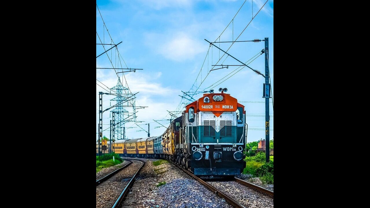 attitude indian railway WDM 3A