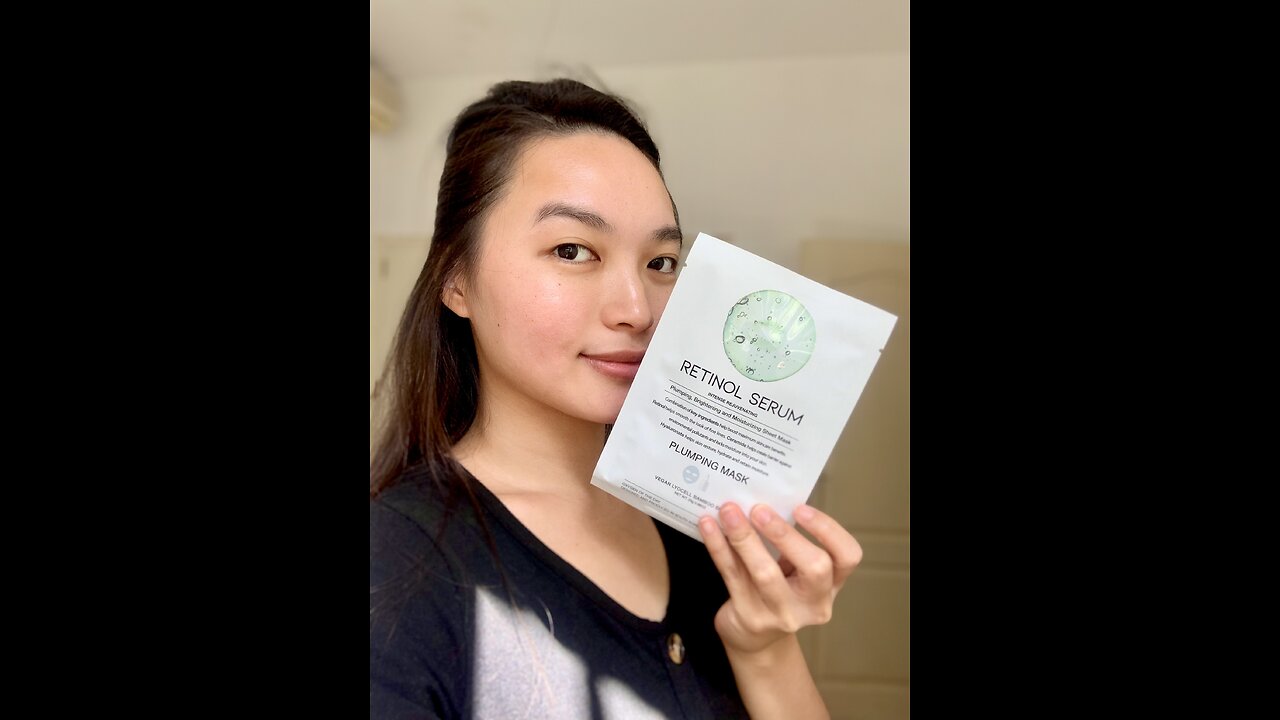 #OOTD Intense Rejuvenating Retinol Serum Vegan Sheet Mask