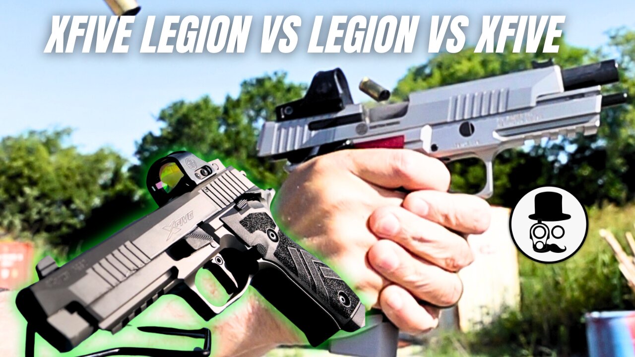 Second most absurd P226 in production - P226 XFive Legion vs Xfive vs Legion