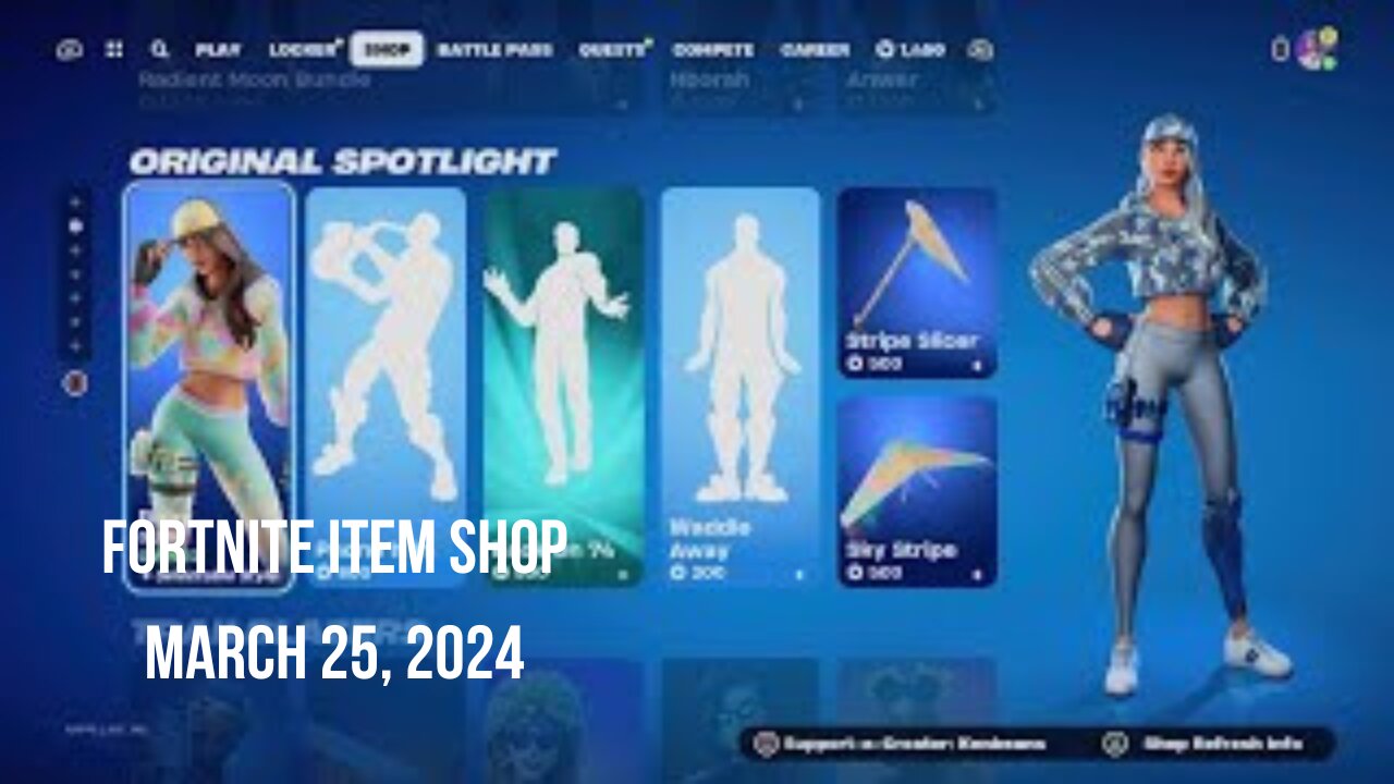 Fortnite Item Shop|March 25, 2024