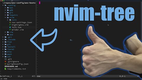 nvim-tree Is a Must Have Extension!