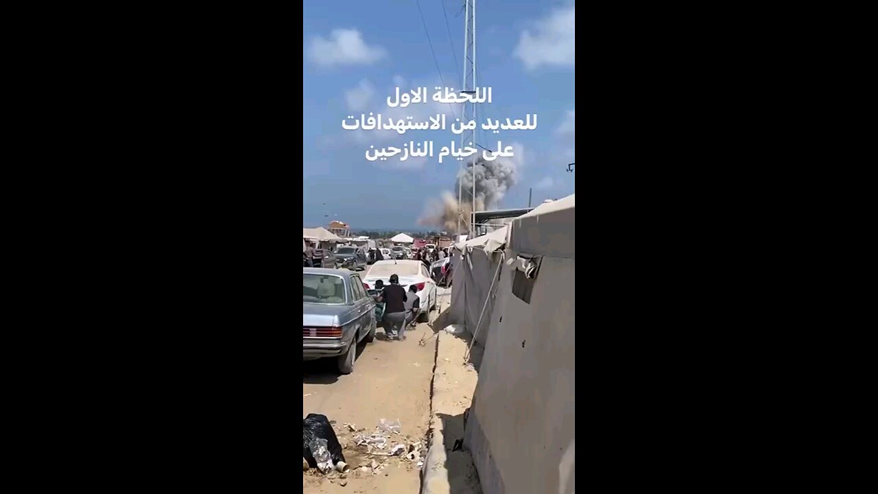 هكذا قصف جيش الاحتلال الخيام في مواصي خانيونس بالقنابل الأميركية التي وصلت قبل يومين