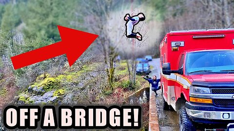 Cliff Jumping From an Ambulance??