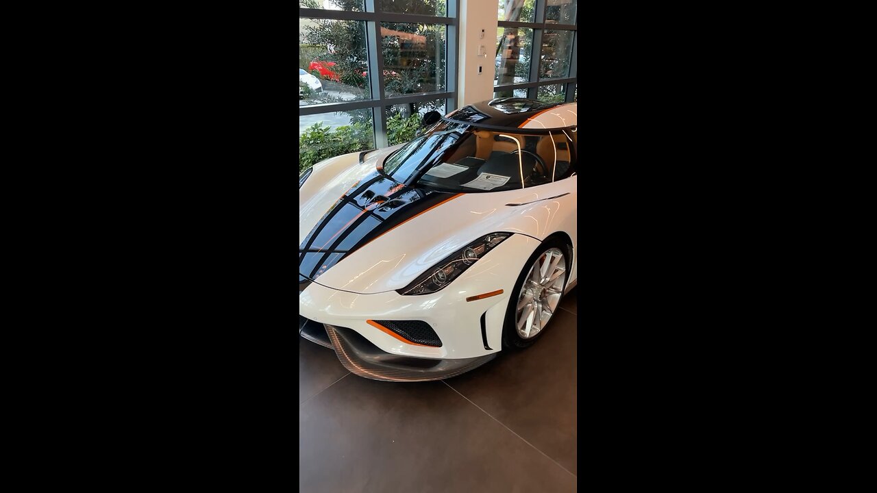 Seeing a Koenigsegg in person for the first time