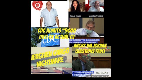 Charlie Ward/Evergiven cargo/Fauci/CDC Fraud