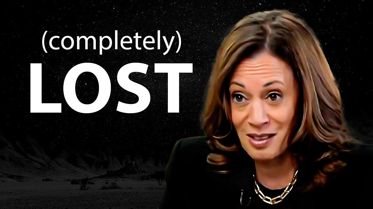 SHE'S LOST! Kamala First Solo Interview Goes Horribly Wrong