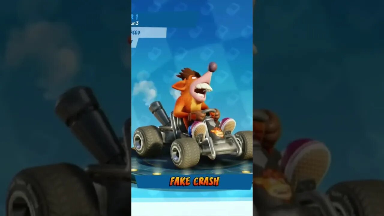 Fake Crash Idle Animation - Crash Team Racing Nitro-Fueled