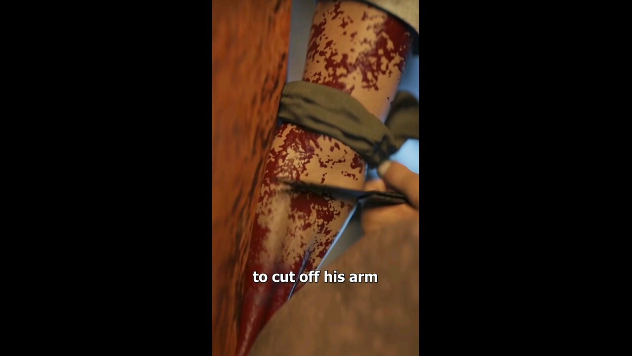 The Trapped Man Who Cut His Arm Off 😨