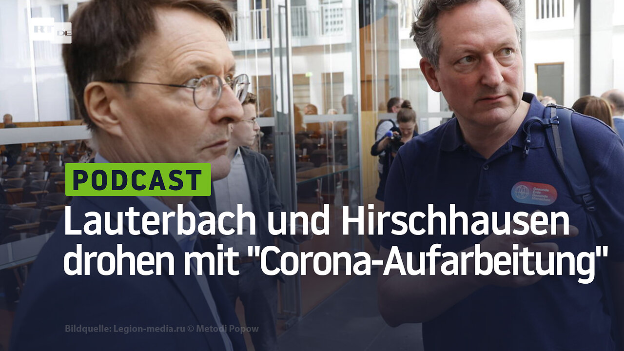 Eckart von Hirschhausen und Lauterbach drohen mit "Corona-Aufarbeitung"