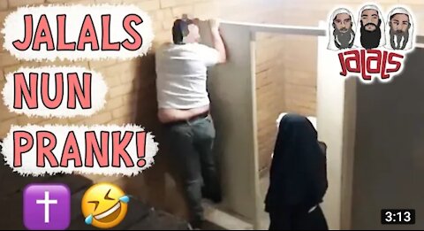 jALALS scary nun prank 🤡