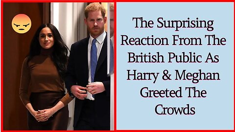 The Surprising Reaction From The British Public As Harry And Meghan Greeted The Crowds