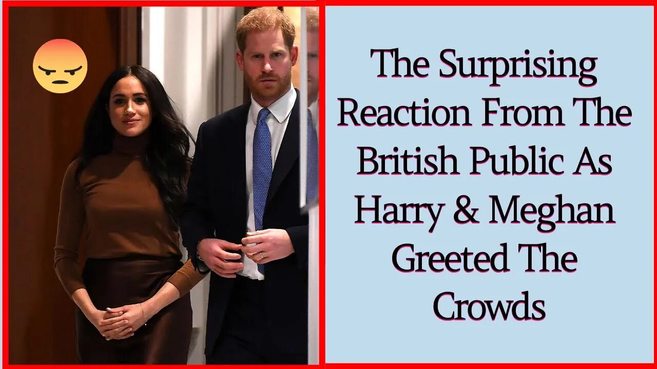 The Surprising Reaction From The British Public As Harry And Meghan Greeted The Crowds