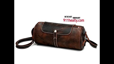 Vintage Classic Hide Round Leather Crossbody Bag