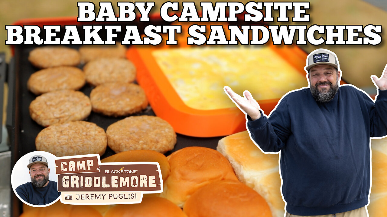 Mini Campsite Breakfast Sandwiches | Blackstone Griddles