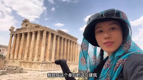 The best preserved temple of the Sun in ancient Rome, Baalbek.