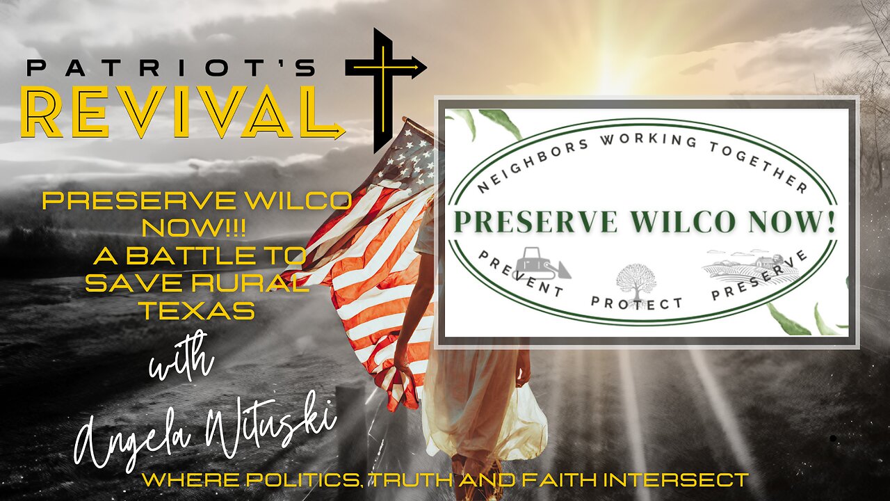 Angela Wituski with Preserve Wilco Now | A Battle to Save Rural Texas