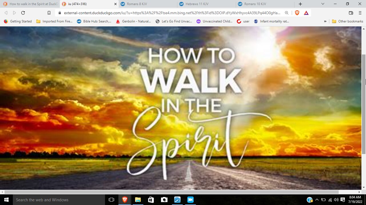 How to walk in the Spirit