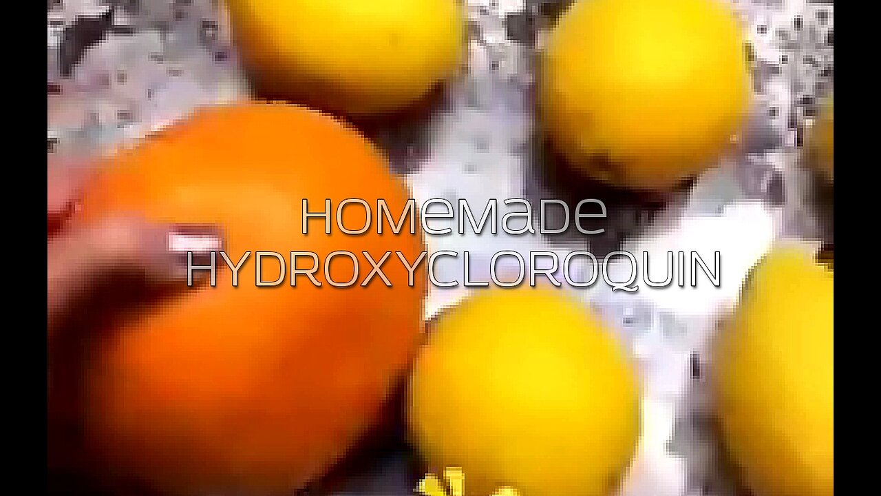 HOW TO MAKE HOMEMADE HYDROXYCLOROQUINE AKA QUININE! 💖